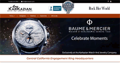 Desktop Screenshot of karkazian.com